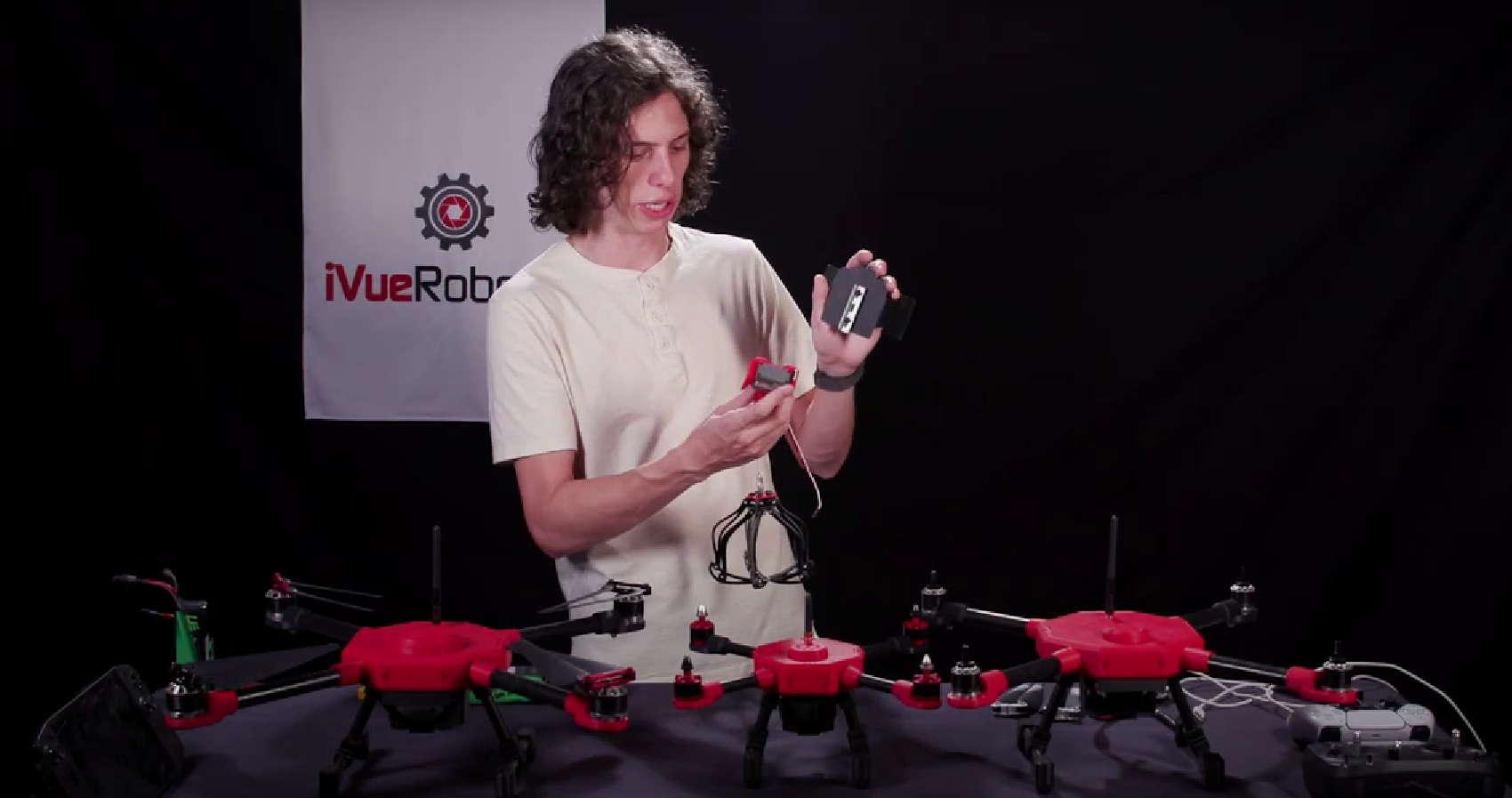 Jacob demonstrates the Claw Machine Mod Kit