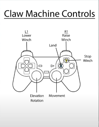 Claw Machine Controls