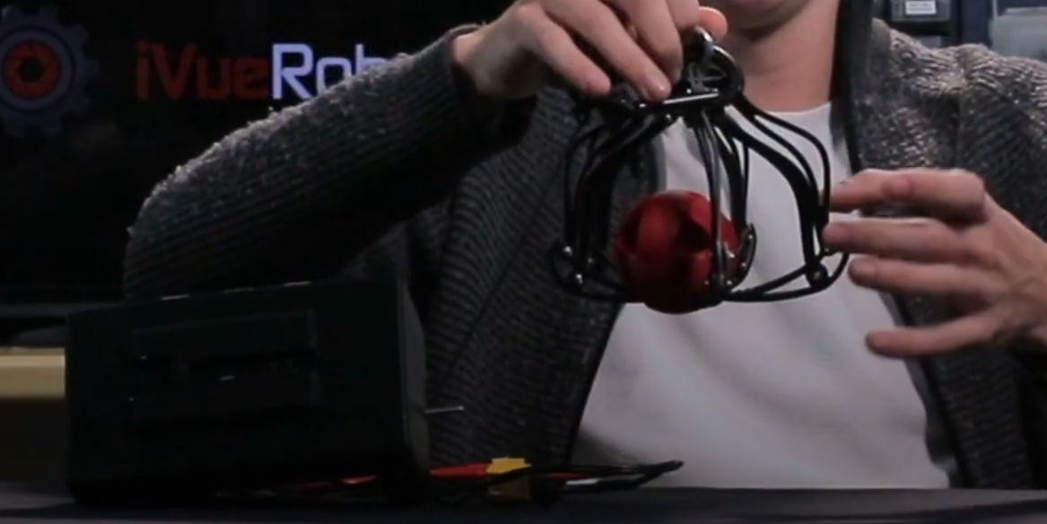 The Claw grabbing an item