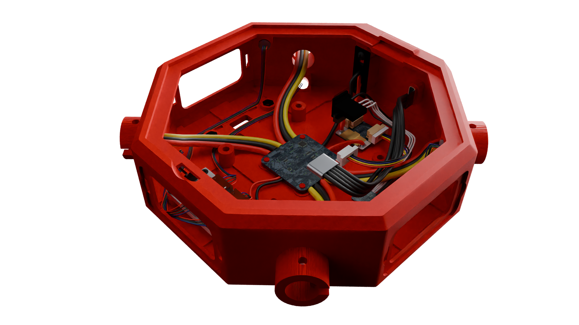 Mini Fuselage with Lights and Power