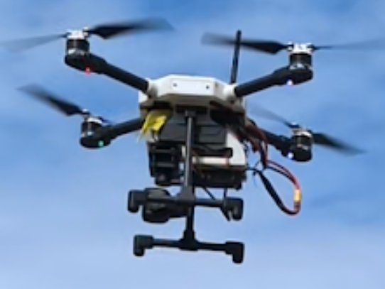Develop Air HP drone in flight