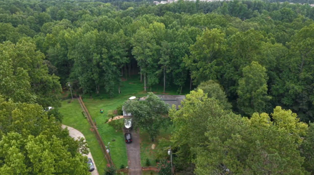 Florida Man Aerial Shot